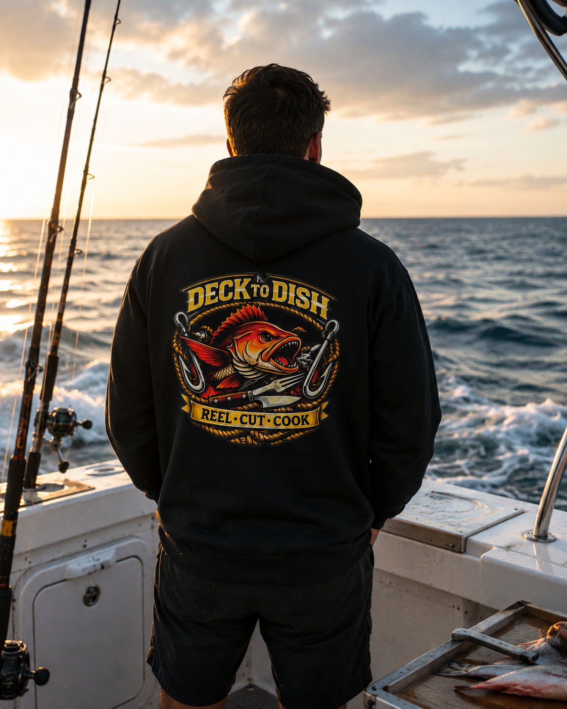 Deck to Dish Signature Hoodie