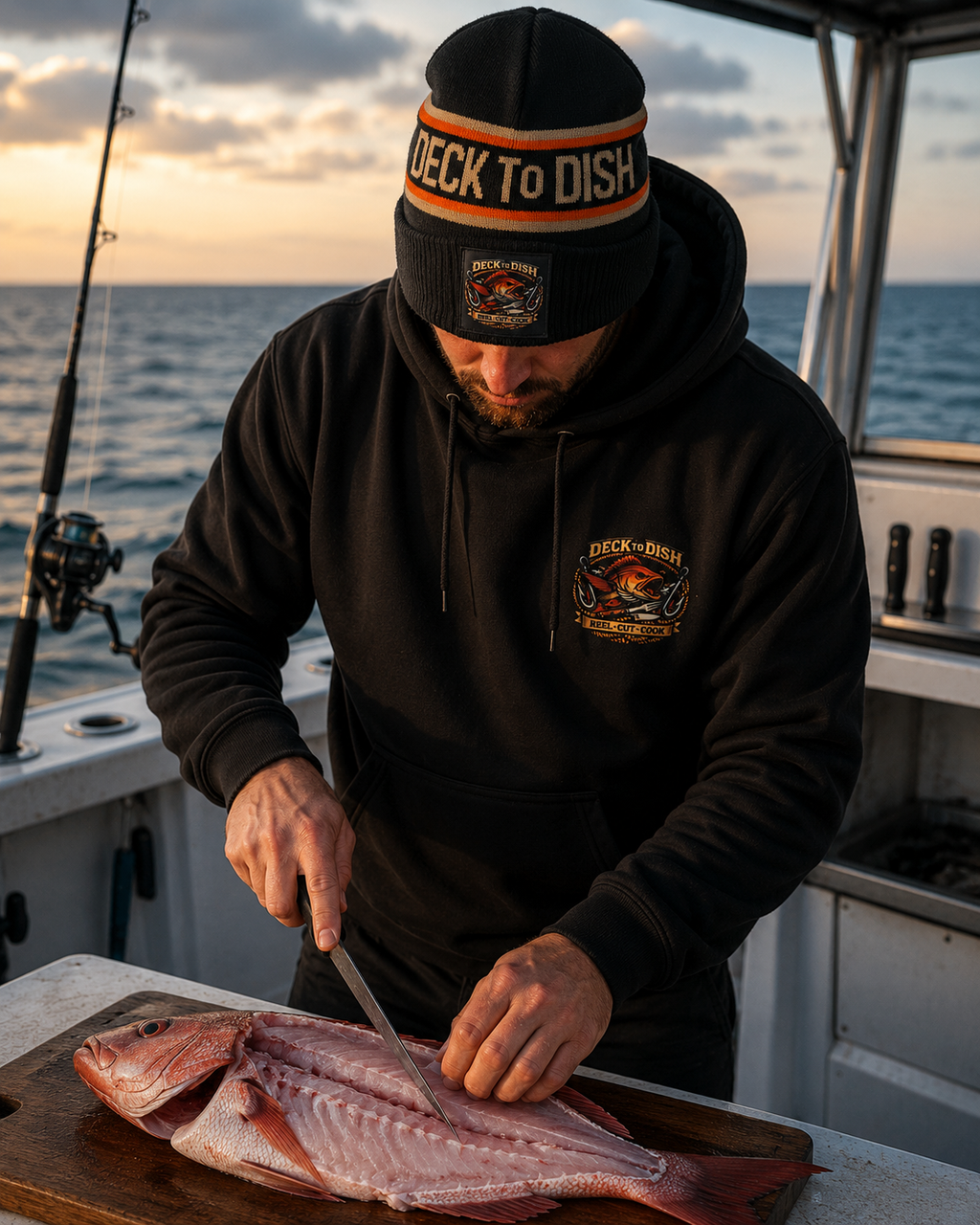 Deck to Dish Signature Beanie