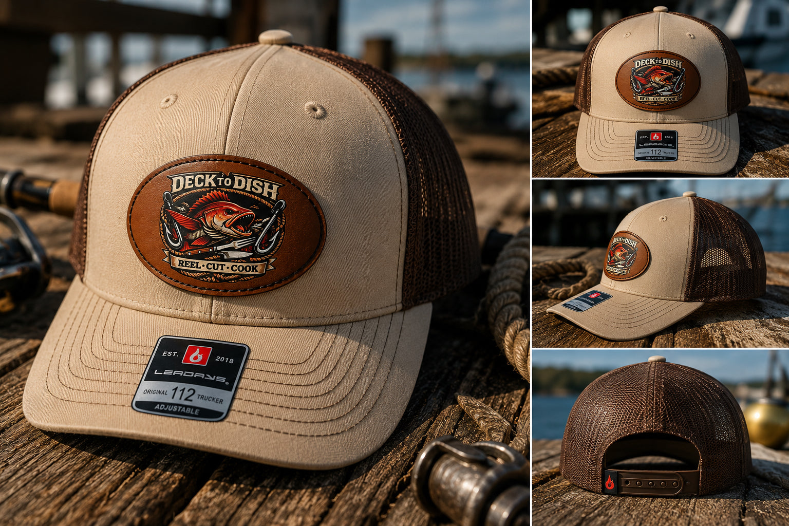 Deck to Dish Trucker Cap
